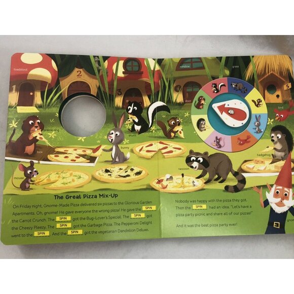 Silly Animal Stories Spin A Story Board Book - Picture 5 of 6